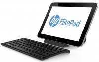 HP ElitePad with Keyboard Left Facing
